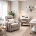découvrez comment aménager une salle de soins à domicile équipée de matériel médical, d'un fauteuil ergonomique et d'un éclairage adapté pour un confort optimal et des soins efficaces.