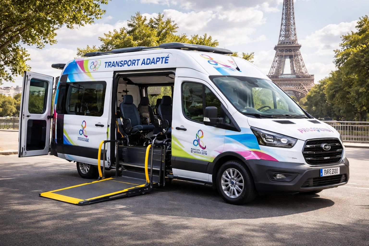 découvrez comment le ford transit aménagé facilite le transport des athlètes paralympiques lors des jeux de paris, offrant confort et accessibilité aux hôpitaux.